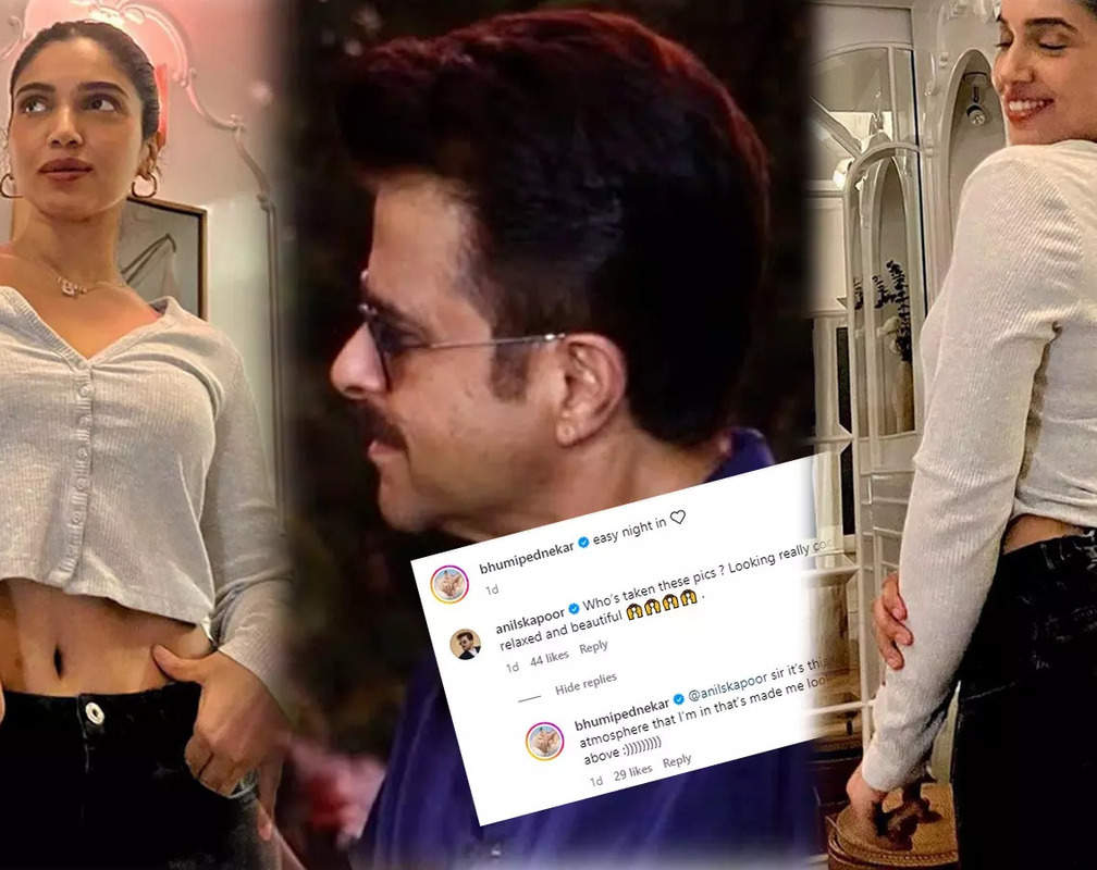 
Anil Kapoor compliments Bhumi Pednekar on her pictures; netizens call him ‘creepy uncle’ – Take a look
