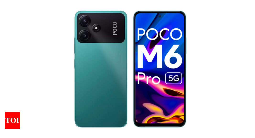 Poco M6 Pro 5G avec Snapdragon 4 Gen 2 lancé en Inde : Tous les détails
