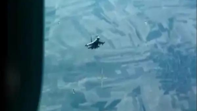 Russia scrambles Su-30 jet to intercept US reconnaissance drone