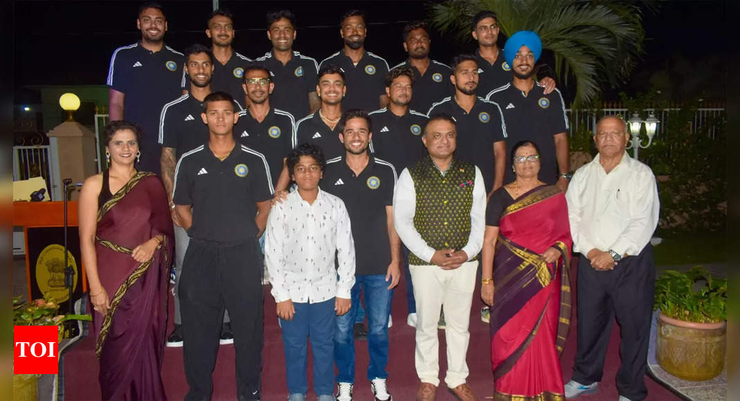 High Commissioner of India hosts Team India in Guyana ahead of 2nd T20I | Cricket News – Times of India