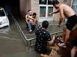​Typhoon Doksuri caused rivers in China to overflow, leaving residents stranded​