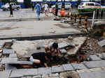 ​Typhoon Doksuri caused rivers in China to overflow, leaving residents stranded​