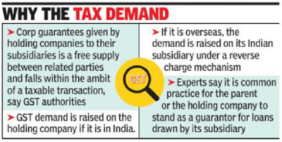 Extend corp guarantee to arm, get in a GST fix