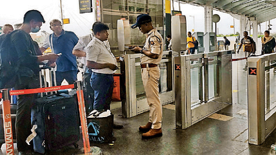 DigiYatra shutdown for 11 hrs leads to long queues at airport gates, security check