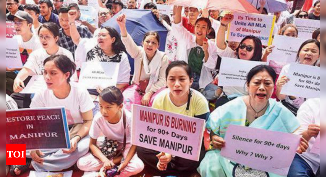 Manipur Violence News: Protest At Jantar Mantar Calls For An End To ...