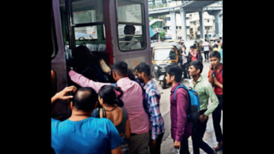 740 buses stay off roads on 5th day of BEST strike