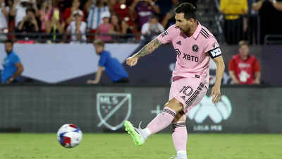 Lionel Messi becomes top scorer for Inter Miami in 2023 after just four matches | Football News - Times of India
