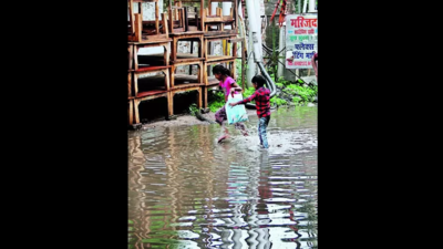 Waterlogged roads pose problems to locals