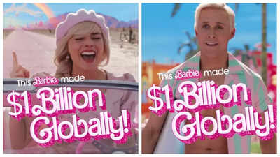 Greta Gerwig and Margot Robbie's 'Barbie' creates history as it tops $1 BILLION at global box office