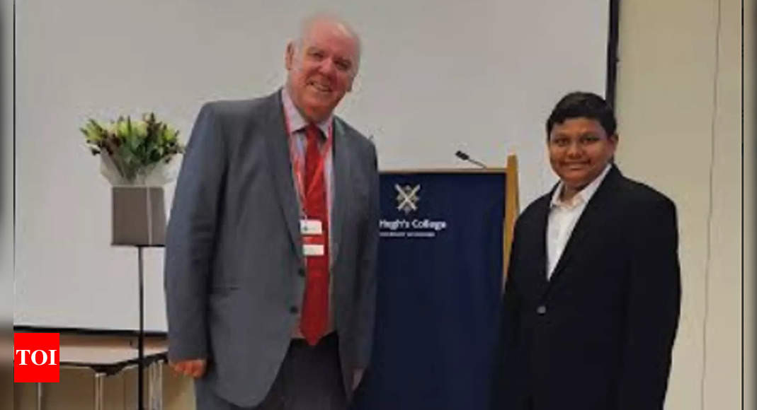 Veddansh excels at Oxford’s innovation programme