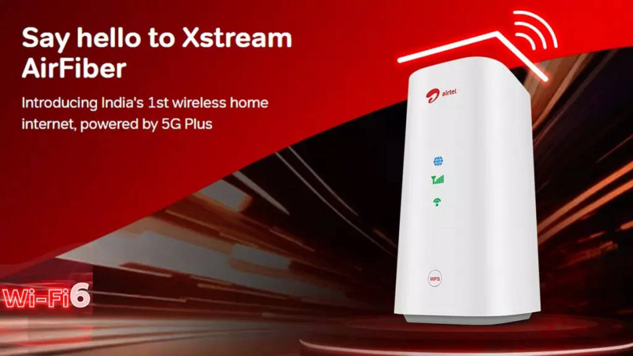 Airtel Xstream AirFiber fixed wireless service launched: What is offers and  more - Times of India