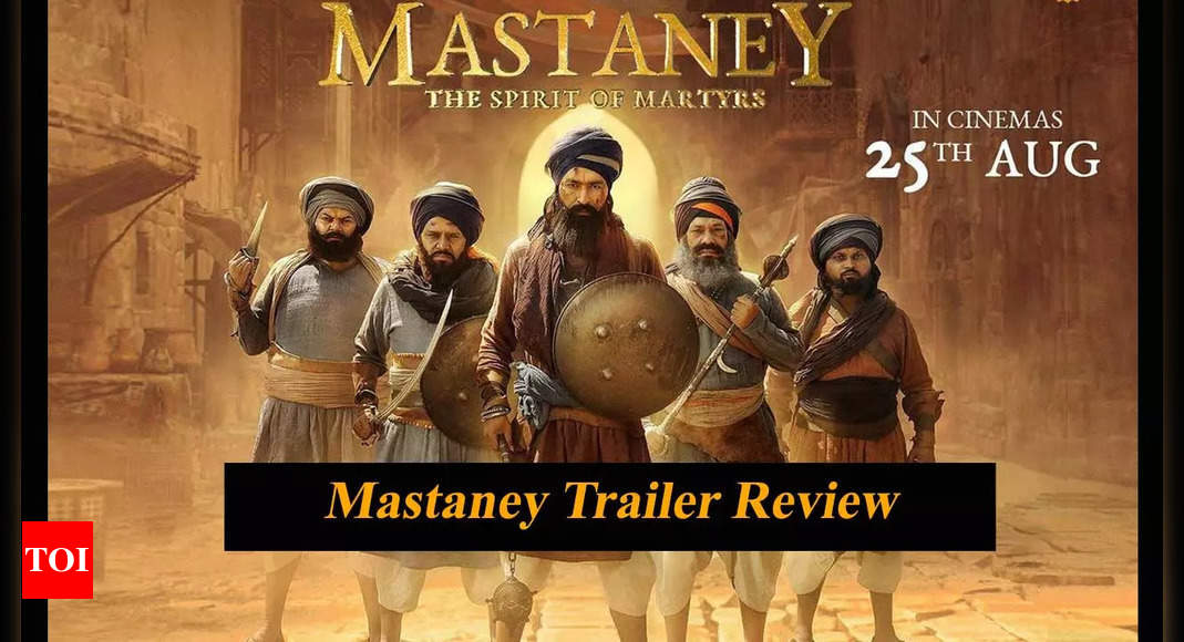 'Mastaney' Trailer Review: Tarsem Jassar Starrer Promises A Tale Of ...