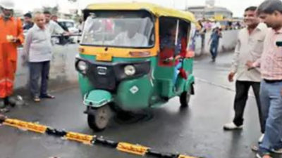 What 'Tyre killers' installed in Ahmedabad to curb wrong-side driving are and how they work