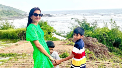Shark Tank India's Vineeta Singh celebrates 40th birthday with her family, writes, "Having more birthday wishes from mutual funds than people definitely is mid-life crisis"