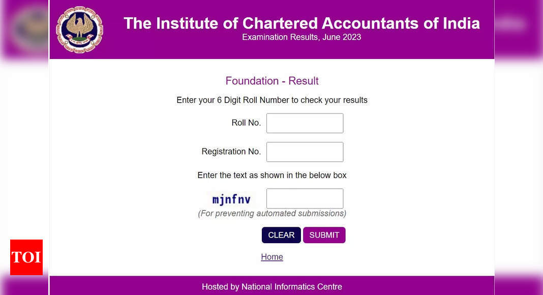 ICAI CA Result 2023 (Out): CA Foundation June scorecard declared on icai.nic.in, link here