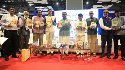 Education Minister Dharmendra Pradhan launches books on science and technology written by IIT Madras faculty, alumnus
