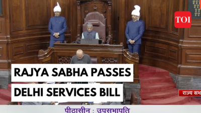 Rajya Sabha clears Delhi Services Bill, 131 MPs vote in favour of Bill