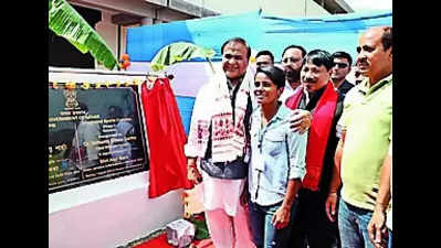CM lays foundation of projects worth Rs 85cr for devpt of Bokakhat