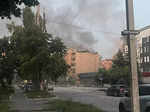 Russian missile strike pictures