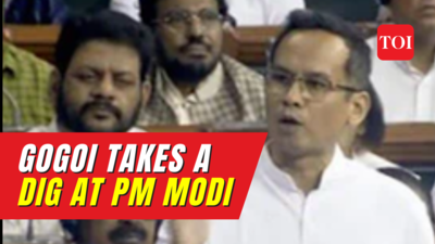 No-trust motion: 'Why did PM Modi not visit Manipur to date', Gaurav Gogoi asks