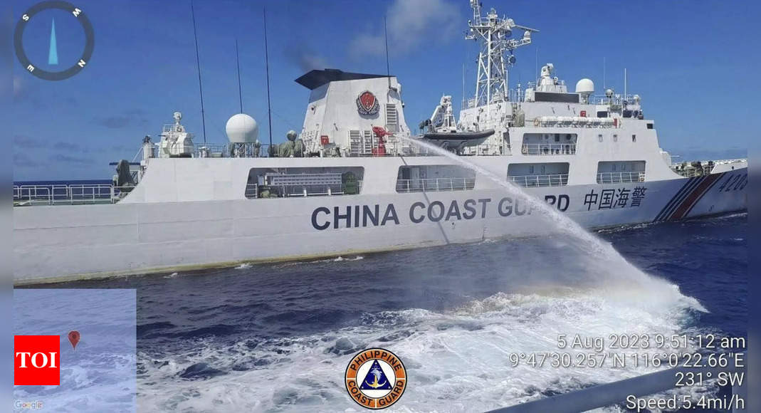 China Coast Guard: China Demands Philippines Remove Grounded Ship From ...