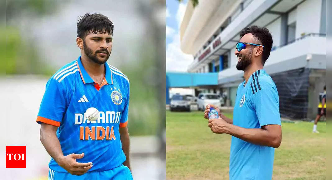ODI World Cup 2023: Shardul Thakur and Jaydev Unadkat set for extra pacer’s slot tie-breaker | Cricket News – Times of India