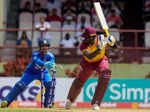 Pictures from 2nd T20I: West Indies take 2-0 series lead with 2-wicket victory against India