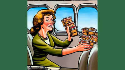 Woman buys all peanut packets available on flight: THIS was the reason