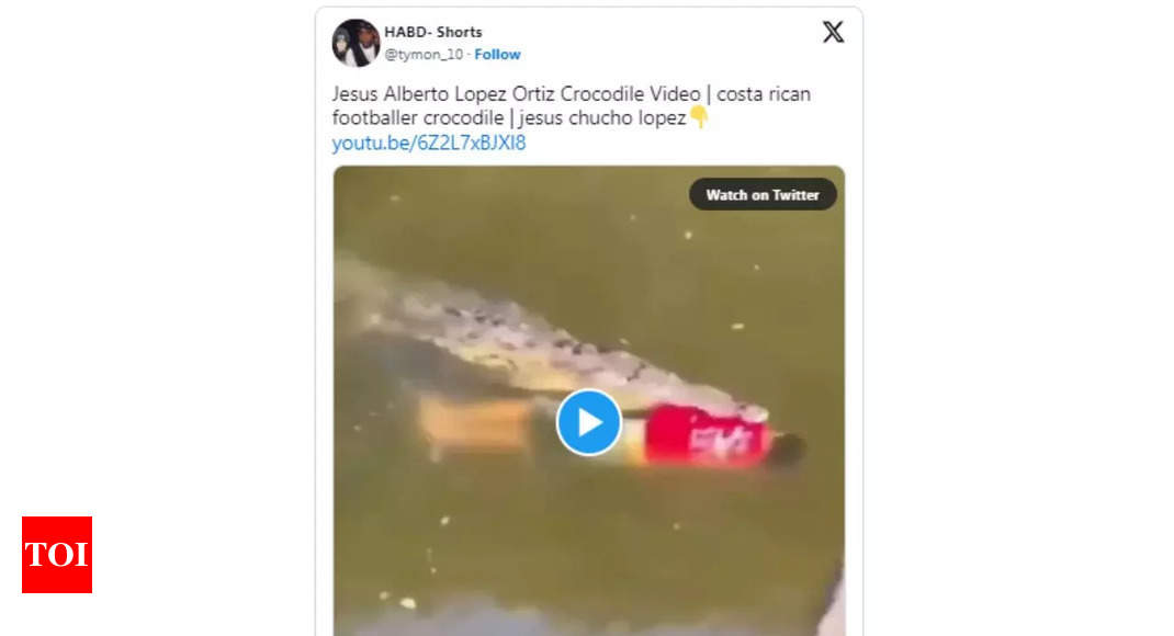 Crocodile kills Costa Rican soccer player, drags his dead body in river ...