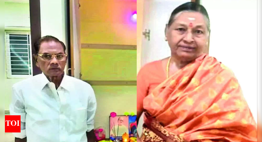 Elderly couple found dead at home | Chennai News - Times of India