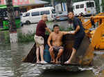 Chinese citizens evaluate losses in the wake of Typhoon Doksuri