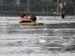 Chinese citizens evaluate losses in the wake of Typhoon Doksuri