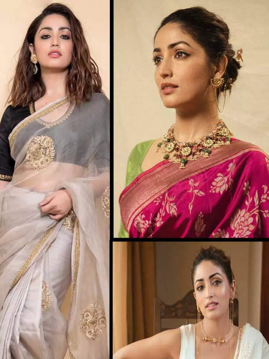 Punjabi Wedding Style Goals Ft Yami Gautam s Saree Collection Times punjabi-wedding-style-goals-ft-yami-gautam-s-saree-collection-times