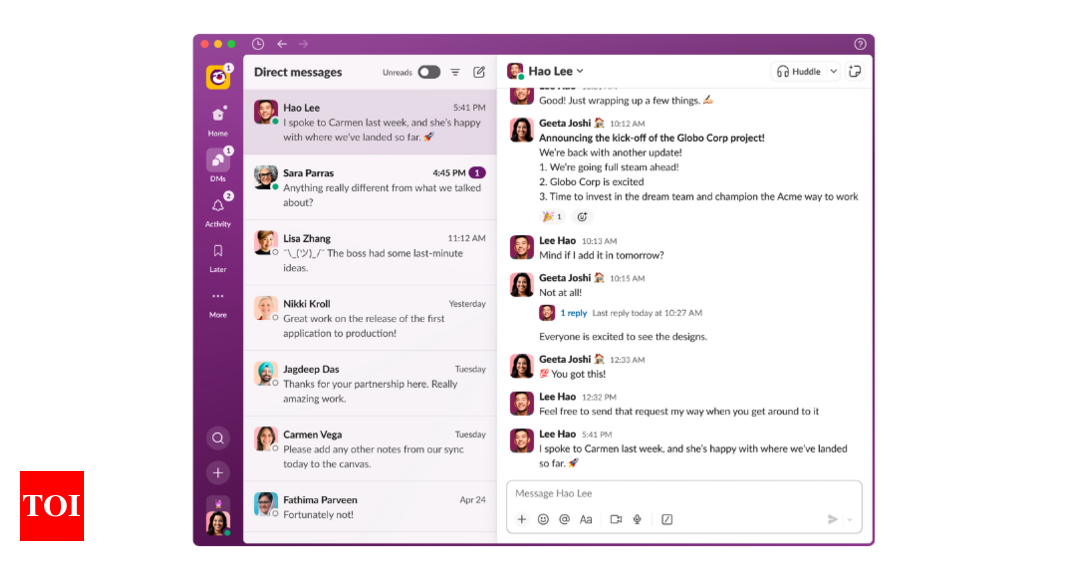 Download Threads — A Slack replacement designed for makers