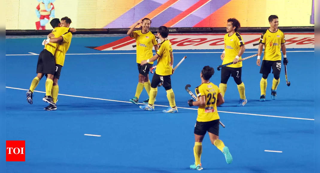 AFC 챔피언스컵: 아부 카말 아자리의 골로 말레이시아가 한국을 1-0으로 꺾다 |  하키 뉴스