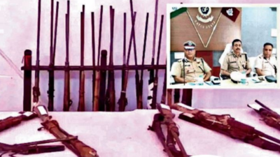 165 guns seized in drive against illegal arms in STR