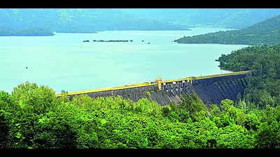 Discharge from Koyna dam stopped, stock level at 82 TMC