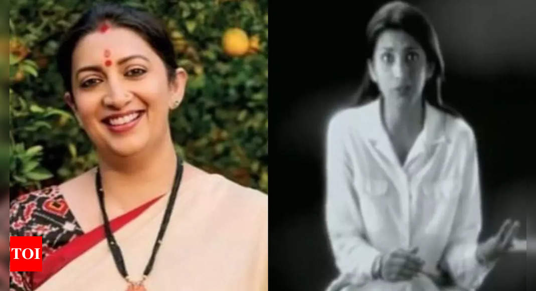 When Smriti Irani broke taboo around periods by doing a sanitary napkin ad; revealed, ‘It ensured death of glamour based career’
