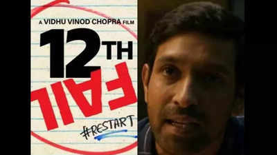 Vidhu Vinod Chopra's '12th Fail' books October 27 as release date | Hindi  Movie News - Times of India