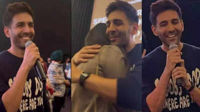 WATCH! Kartik Aaryan blushes as he gets a marriage proposal at Indian Film Festival of Melbourne. Check out his sweet reply!