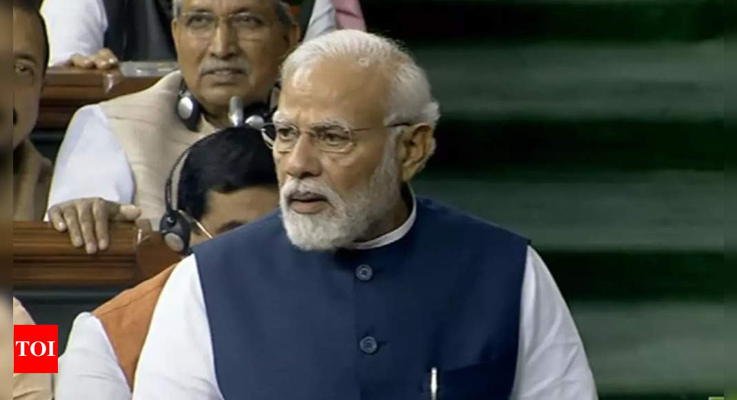 Modi Speech In Parliament Pm Modi Replies To No Confidence Motion In Lok Sabha India News