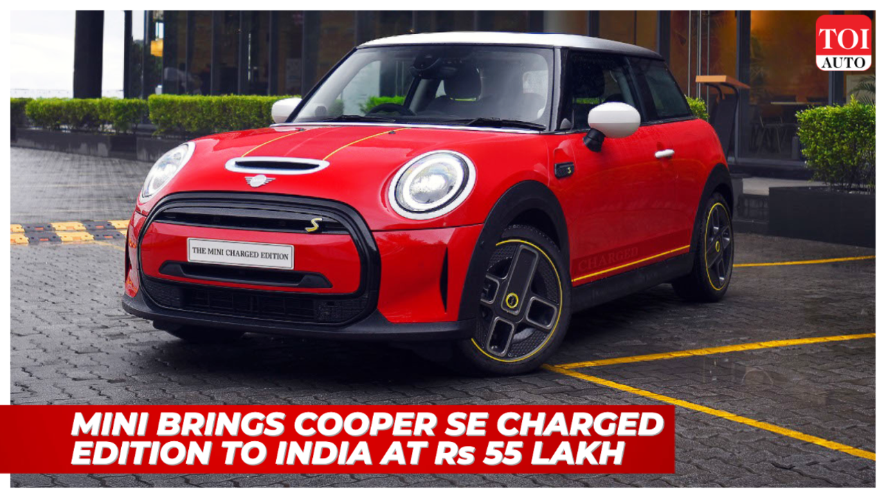 Mini Cooper SE Charged edition launched, priced at Rs 55 lakh - India Today