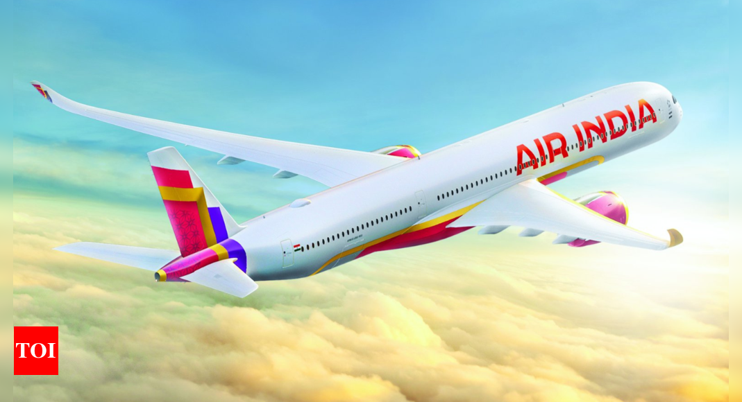 Air India New Emblem: Air India unveils new logo, branding and plane ...