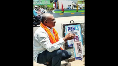 ‘PayCS’ posters targeting minister surface in Mandya