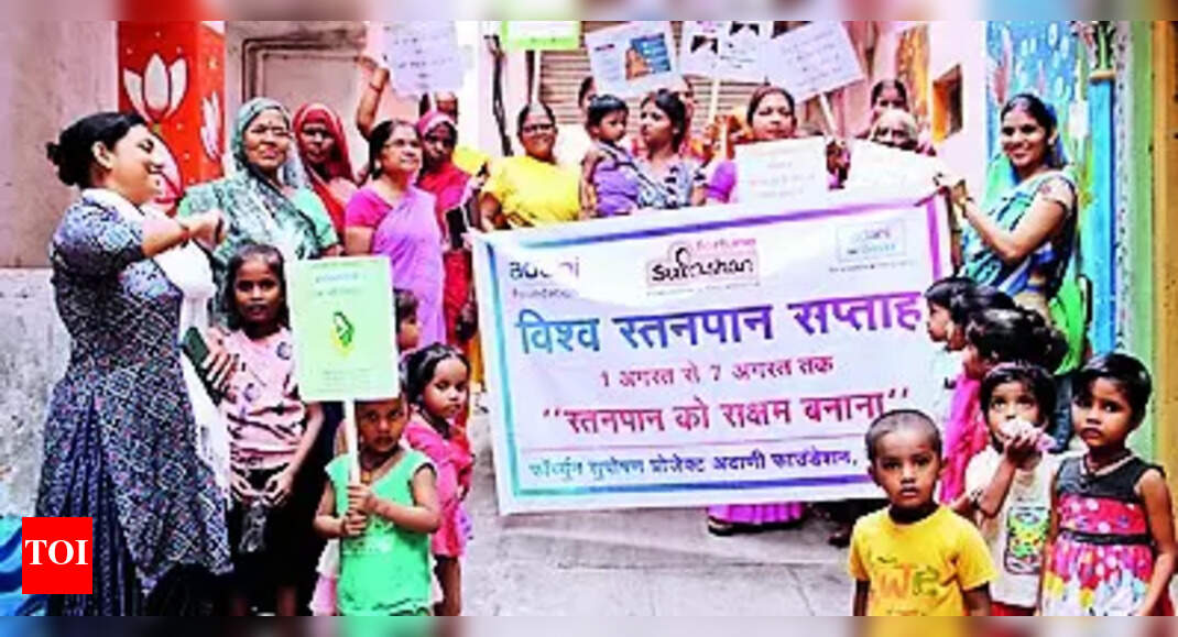 Breastfeeding: Slum Women Made Aware Of Breastfeeding Benefits | Varanasi News - Vimarsana News