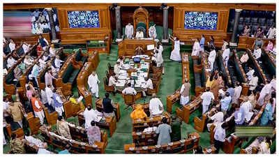 Lok Sabha Adjourned Sine Die | India News - Times Of India