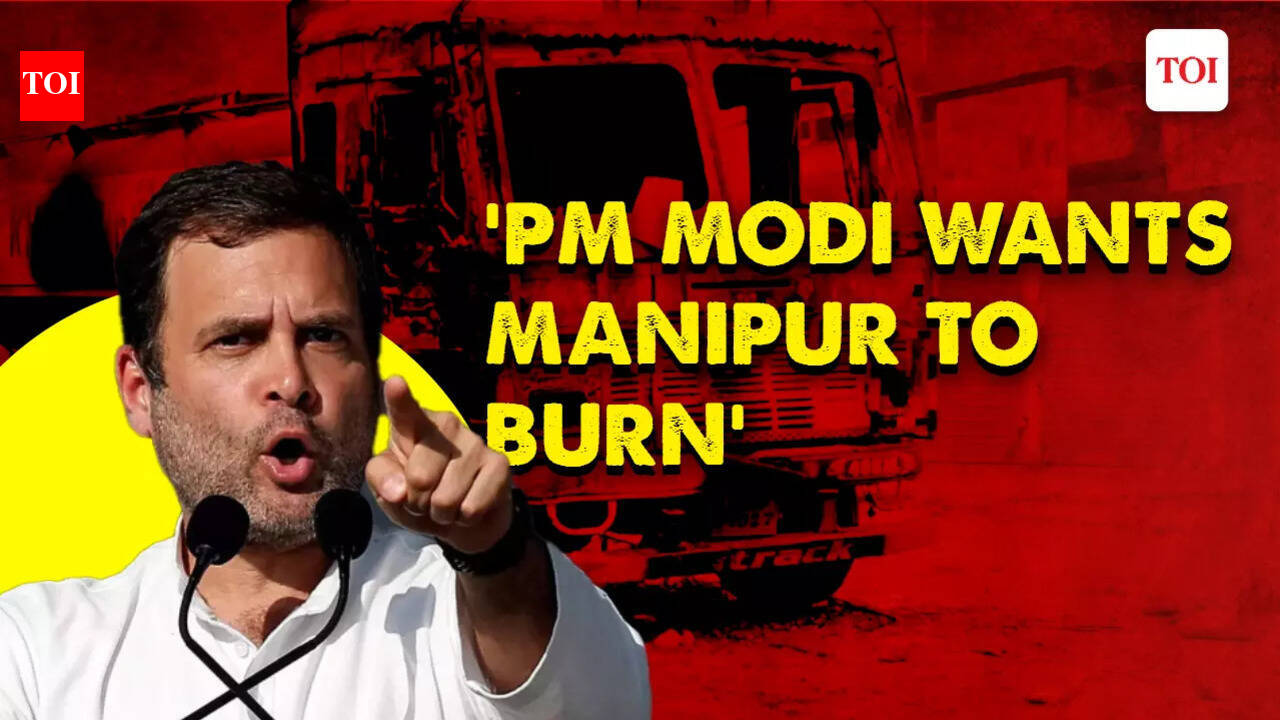 Rahul Gandhi on Manipur: PM Modi was laughing