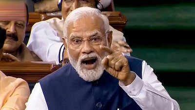 Congress: Modi's speech in Parliament revealed influence of 'mischievous  distorians' on his thinking, alleges Congress | India News - Times of India