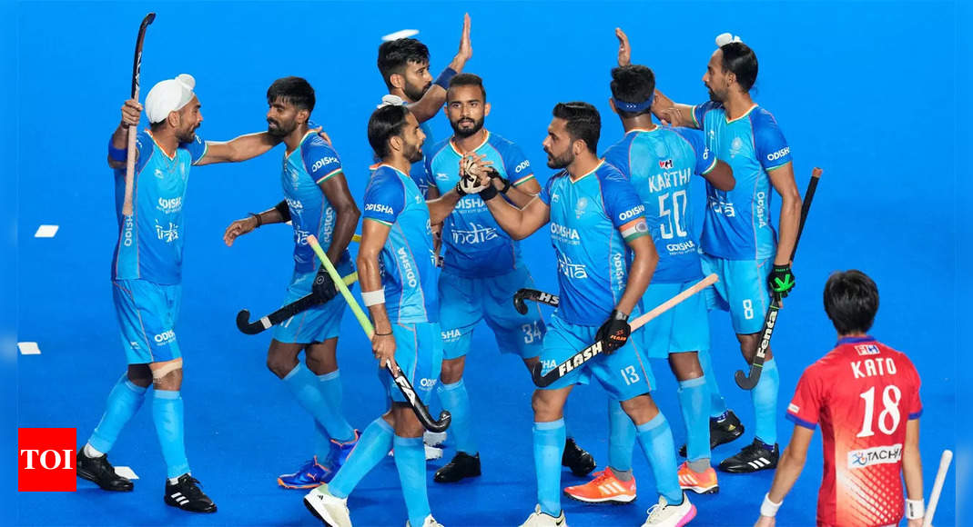 Asian Champions Trophy 2023: Clinical India tame Japan for a place in the final against Malaysia | Hockey News