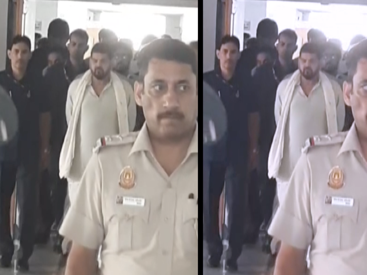 Delhi: Brij Bhushan Sharan Singh appears before Rouse Avenue Court